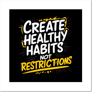 Healthy living Posters and Art